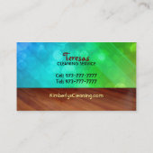 Hauskarten für umweltfreundliche Geschäftskarten Visitenkarte (Rückseite)