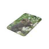 Hauskatze Badematte (Schrägansicht)