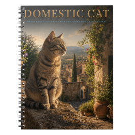 Hauskatze Garten Hof TIEREN Notizblock