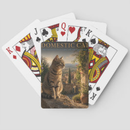 Hauskatze Gartenhof TIERE Poker Spielkarten