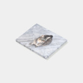 Hauskatze Post-it Klebezettel (angewinkelt)