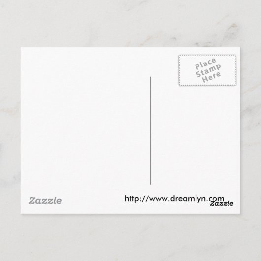 Hauskatzen Postkarte (Rückseite)