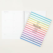 Hauslehrer-Quote Notebook farbenfrohe Regenbogenst Planer (Anzeige)