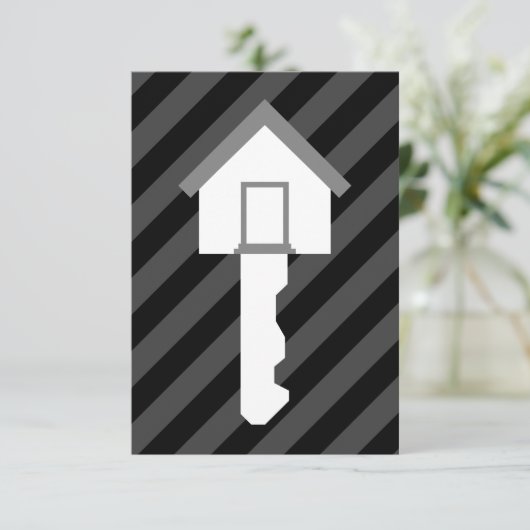 häuslich einladung (Stehend Vorderseite)