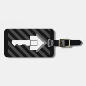 häuslich gepäckanhänger (Vorderseite horizontal)