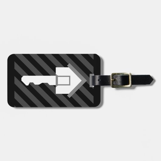 häuslich gepäckanhänger (Vorderseite horizontal)