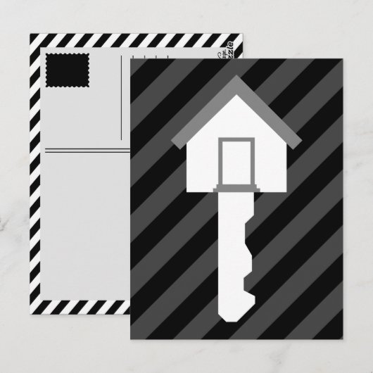 häuslich postkarte (Vorne/Hinten)