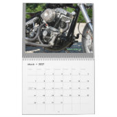 Häuslich Vee-twin-Motorrad-Motor Kalender (Mär 2027)