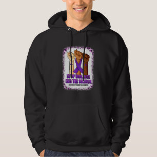Häusliche Gewalt Aufhören Mit Gewalt Schweigen Bee Hoodie