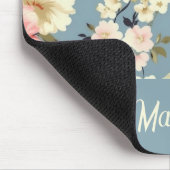 Häuslicher Garten Blumen Muster Personalisierte Sc Mousepad (Ecke)