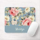 Häuslicher Garten Blumen Muster Personalisierte Sc Mousepad (Mit Mouse)