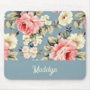 Häuslicher Garten Blumen Muster Personalisierte Sc Mousepad