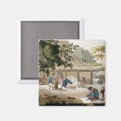 Häusliches Leben in Kupang, Timor, Teller 10 von ' Magnet (Vorderseite/Rückseite)