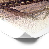 Hausmäher mit Nähmaschine Poster (Ecke)