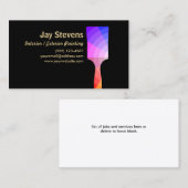 Hausmaler, Farbräderpinsel Visitenkarte (Vorne/Hinten)