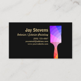 Hausmaler, Farbräderpinsel Visitenkarte