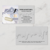 Hausmaler | Tropffarbe Visitenkarte (Vorne/Hinten)