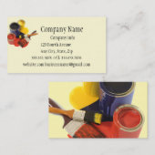 Hausmalerei, die Visitenkarte dekoriert (Vorne/Hinten)