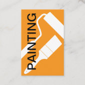 Hausmalerei Einfach Moderne Cool Visitenkarte (Vorderseite)