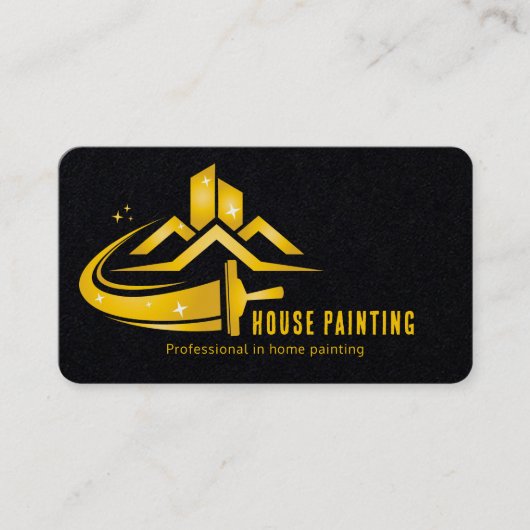 Hausmalerei Visitenkarte (Vorderseite)