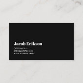 Hausmalerei Visitenkarte (Rückseite)