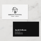 Hausmalerei Visitenkarte (Vorne/Hinten)