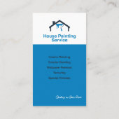 Hausmalerei Visitenkarte (Rückseite)