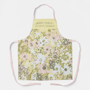 Hausmannskost-Schürze Blush Butter Florales Design Schürze