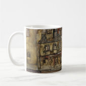 Hausmauer am Fluss durch Egon Schiele Kaffeetasse (Links)