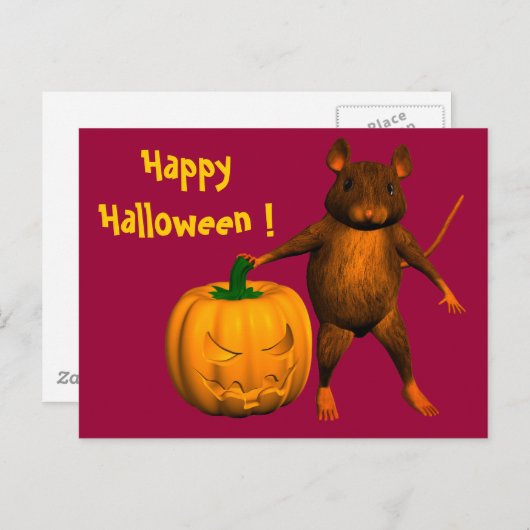 HausMaus Postkarte (Vorne/Hinten)