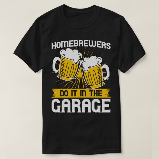 Hausmeister machen das im Garage-Haus T-Shirt (Design vorne)