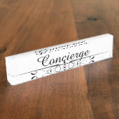 Hausmeister Namensplakette (Seite)