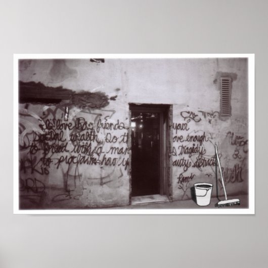 Hausmeister Poster (Vorne)