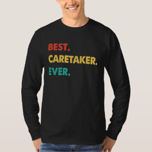Hausmeister Retro Bester Hausmeister Aller Zeiten T-Shirt
