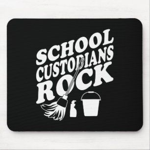 Hausmeister rocken den Schulbeginn - Hausmeister-A Mousepad