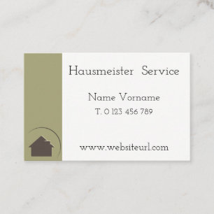 Hausmeister Service Visitenkarte