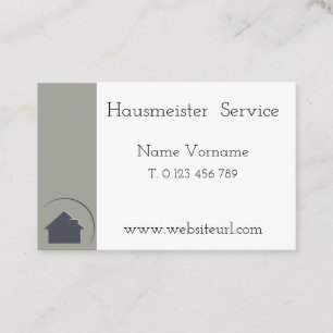 Hausmeister Service Visitenkarte