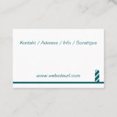 Hausmeister Service Visitenkarte (Rückseite)