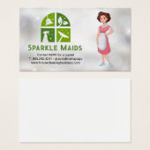 Hausmeister | Symbol für Reinigungsdienste (Vorne & Hinten)