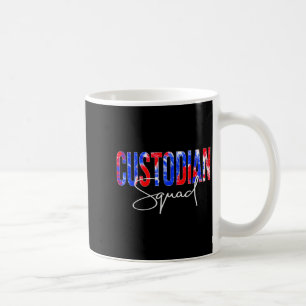 Hausmeister-Team Tie Dye Zurück zur Schule Frauen  Kaffeetasse