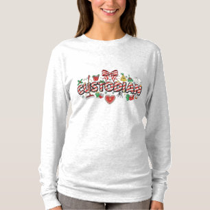 Hausmeister-Weihnachts-Langarmshirt T-Shirt