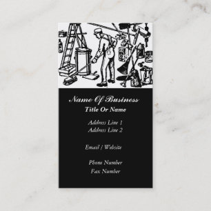 Hausmeisterdienst-Visitenkarte Visitenkarte