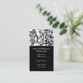 Hausmeisterdienst-Visitenkarte Visitenkarte (Stehend Vorderseite)