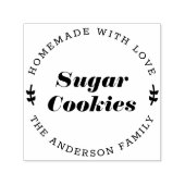 Hausmeisterin mit Liebe Holiday Backgeschenk Permastempel (Design)