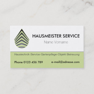 hausmeisterservice visitenkarte