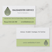 hausmeisterservice visitenkarte (Vorne/Hinten)