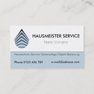 hausmeisterservice visitenkarte