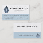 hausmeisterservice visitenkarte (Vorne/Hinten)