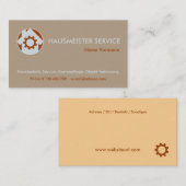 hausmeisterservice visitenkarte (Vorne/Hinten)