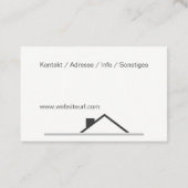 hausmeisterservice visitenkarte (Rückseite)